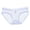 White, variant on yunLCZ Women's Cotton Underwear High Waist Womens Sheer Lace Panties Sexy See Through Mesh Cotton Crotch Seamless Briefs