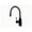Black, variant on Kismyla Kitchen Faucet Silicone Rubber Tube,360 Swivel Silicon Hose， Two-Speed Spray Hot And Cold Water Kitchen Sink Faucet ,Leakproof Design