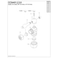 thumbnail image 3 of Kingston Brass CC54408 5/8-Inch O.D. Comp x 1/2-Inch O.D. Comp Quarter-Turn Angle Shut-Off Valve in Brushed Nickel, 3 of 5