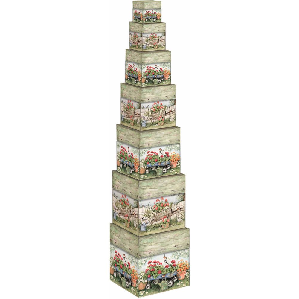LANG Heart and Home Bob's Boxes, 7 Stack