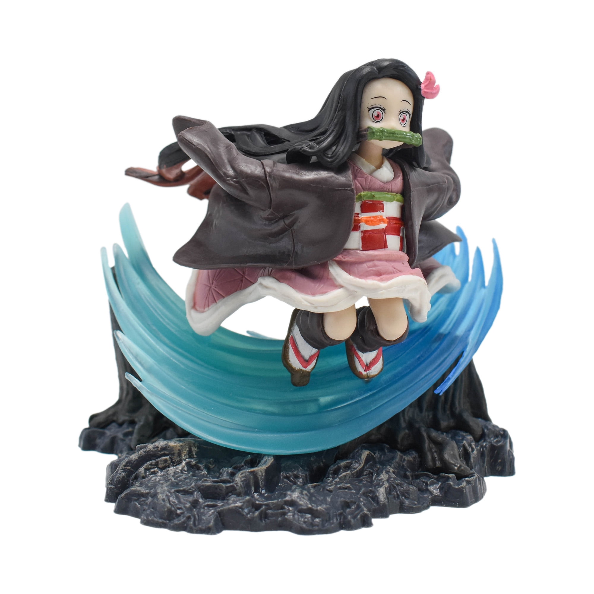Anime Statues Toysï¼Demon Slayer Collection Figure,Kamado Tanjirou Sister Kamado Nezuko Action