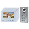 thumbnail image 2 of Door Entry Intercom, Video  Dual-Way 100-240V Anti-Theft  For Villa For Business For Apartment, 2 of 8