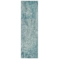 thumbnail image 3 of SAFAVIEH Runner Rug 2'2"x7' - Evoke Collection - Traditional Design, Blue & Ivory, Non-Shedding & Easy Cleaning, Ideal for Living Room, Bedroom, Dining Space, Entryway, Hallway, Kitchen, 3 of 12