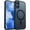 Black, variant on ANTHOUSE  Magnetic Compatible with iPhone 17 Pro Max Case, Upgraded [Full Camera Protection] [Compatible with Magsafe] [Translucent Matte] Shockproof Protective Phone Cover 6.9 Inch - Orange