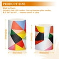 thumbnail image 6 of Yayeee Flameless Candles with Remote Flickering Battery Operated Multi Color Changing, Purple Triangles, 6 of 7