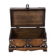 thumbnail image 3 of Caja de colección Perfke de madera pequeña para joyería con bloqueo, 3 of 9