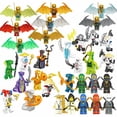 thumbnail image 1 of 32 Piezas Figuras de Ninja Monstruo Serpiente Bloques de Construcción, Regalo Divertido para Niños y Coleccionistas, 1 of 5