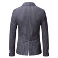 thumbnail image 3 of Clearance Mens Casual Blazer Jackets Single Button Long Sleeve Open Front Sports Jacket Temperament Slim Fit Lightweight Business Blazer, 3 of 4