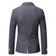 thumbnail image 4 of Chaqueta de traje casual de color sólido con personalidad de moda de otoño e invierno para hombre Fridja  BV0+5812, 4 of 4