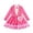 Pink, variant on Pink Princess Dress Cosplay Costume Rise of Red Halloween Costumes Outfit Pleated Dress Classic Movie Character Anime Cosplay Halloween Cosplay, 110