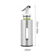 thumbnail image 5 of Juego de dispensador de Aceite y vinagre de Acero Inoxidable Botellas de Vidrio Cruet Salsa de Soja a Prueba de Fugas (250ml) Ecomeon  no, 5 of 6