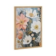thumbnail image 4 of Kate and Laurel Boho Flowers in Muted Neutrals Framed Wall Art by The Creative Bunch Studio, 12x16 Natural, Colorful Soft Flower Art for Wall, 4 of 7