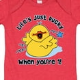 thumbnail image 3 of Inktastic Life's Ducky 1st Birthday Boys or Girls Baby Bodysuit, 3 of 4