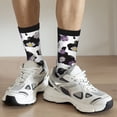 thumbnail image 6 of Rateoe Daisies Flowers for Women Casual Calf Socks - Cute Crew Socks - Thin Soft Above Ankle Socks Size 5-11, 6 of 6