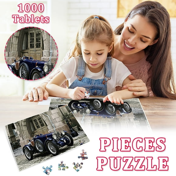 Toys Games Kids,Christmas Decorations,Baby Toys Clearance,Novelty Gag Toys for Girls Boys,Christmas Gifts for Kids,1000 Large Adult and Children's Puzzle Festival Gift Virtual Puzzle Christmas