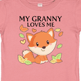 thumbnail image 4 of Inktastic My Granny Loves Me Little Fox Boys or Girls Baby T-Shirt, 4 of 5