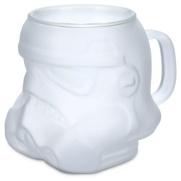 Disney Store Official Stormtrooper Helmet Glass Mug ? Star Wars, Housewarming Gifts For Men, Women, and Kids