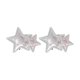 thumbnail image 1 of Ofertas Únicas 1 Par de Encantos para Cordones Brillantes Clips Decorativos de Zapatos en Tono Plateado, 1 of 5