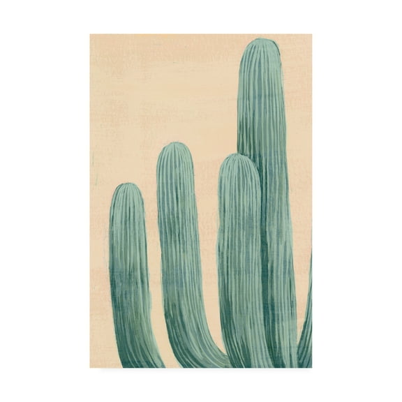 Trademark Fine Art 'Dusty Cacti I' Canvas Art by Grace Popp