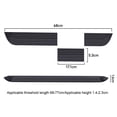 thumbnail image 1 of Sweeping Ramp for Robotic Vacuums: Easy Threshold Climbing & Floor Protection! Height 1.6cm Black, 1 of 9