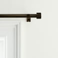 thumbnail image 4 of Mainstays 3/4" Bronze Cap Adjustable Single Curtain Rod Set, 30-84”, 4 of 8
