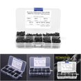thumbnail image 1 of 500PCS M3 Button Head Self Tapping Screws Set for Home and Office Stainless Carbon Steel Fastener Assortment with Box, 1 of 7