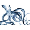 thumbnail image 3 of Medley, Elizabeth 24x17 Black Modern Framed Museum Art Print Titled - Octopus in the Blues, 3 of 5