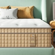 Sleepmax Serene 12 Queen Hybrid Mattress with CertiPUR-US Gel Infused Memory Foam & Pocket Springs, Oeko-Tex Certified Fabric & Fiberglass Free Fire Retardant Protection