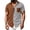 A83-Gray, variant on Mens Short Sleeve Button Down Shirts for Men Two Tone Waffle Grid Color Block with Single Pocket Loose Summer Beach Vacation Tops