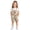 #09 Beige, variant on American Flag Overalls Kids USA Patriotic Plus Size Vintage Bibs Romper Red White and Blue American Flag Overalls #17 White 10-11 Years