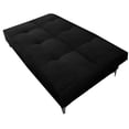 thumbnail image 4 of Sofa Cama Reclinable El Bazar Store Milo Terciopelo Negro , Futon 3 posiciones, Sala, 4 of 5