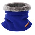 thumbnail image 3 of D-GROEE Soft Fabric Neck Warmer Winter Neck Gaiter for Women Men Solid Color Circle Loop Scarf with Thick Artificial Fleece Lining, 3 of 7