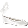 thumbnail image 2 of Benjamin Walk 843379015554 Touch Ups Infant Girls Gypsy Slip-on Shoes, White - Medium 10, 2 of 2
