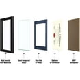 thumbnail image 3 of ELSKER&HOME Certificate Frames 8.5 x 11 Black, Fits Diploma 8.5 x 11 with Mat or 11x14 without Mat,4 Pack, Document Degree Picture Frame with Glass for Tabletop or Wall Display, 3 of 7