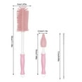 thumbnail image 4 of weibbin Bottle Brush Kit, for Better Cleaning - Silica Bottle Cleaner Brush for Baby Bottle, Breast Pumps, Nipples, and More - Can Generate Foam for Better Cleaning, 4 of 5