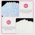 thumbnail image 4 of unbranded Pegatinas Decorativas De Números Y Letras Plateadas Para Manualidades Y Regalos, 4 of 7