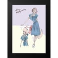thumbnail image 2 of Unknown 14x18 Black Modern Framed Museum Art Print Titled - Spring Dress with Flowers, 1947, 2 of 5