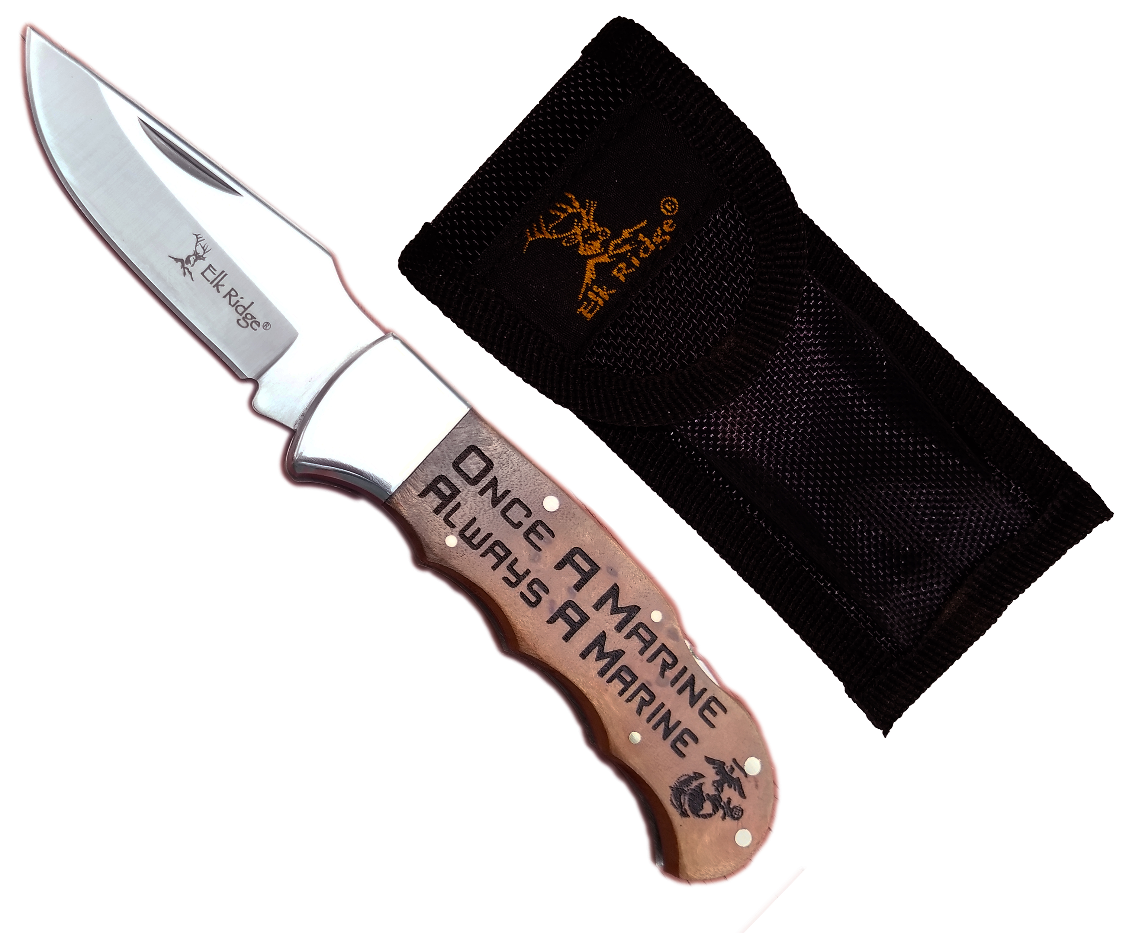 Once A Marine Pocket Knife