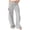Gray-1, variant on Women'S High Waisted Drawstring Pants Wide Leg Solid Color Sweatpants Casual Loose Flared Yoga Pants With Pockets
