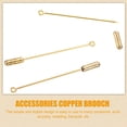 thumbnail image 2 of MasteelfCA 20pcs Creative DIY Brooch Accessories Long Hat Earring Accessories, 2 of 8