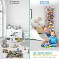 thumbnail image 6 of The Original Storage for Stuffed Animal - Over Door Organizer for Stuffies, Baby Accessories, and Toy Plush Storage/Easy Installation with Breathable Hanging Storage Pockets, 6 of 6