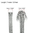 thumbnail image 2 of Uxcell 23Ft - 13/64 Inch 304 Stainless Steel Expandable Cord Sleeving, 2 of 4