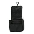 thumbnail image 3 of Neceser de viaje para maquillaje, regalos impermeables plegables, organizador de artículos de tocador fácil de limpiar, multifuncional para viajes, Ca Negro Salvador Bolsas de maquillaje de viaje, 3 of 10