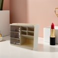 thumbnail image 4 of unbranded Organizador Beige Para Maquillaje Con Cajones Antipolvo Ideal Para Orden En Y Escritorio, 4 of 6