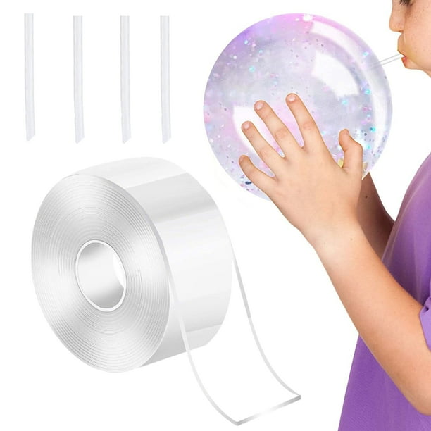 Bobasndm Nano Tape Bubbles, Double Sided Tape Magic Plastic Bubble