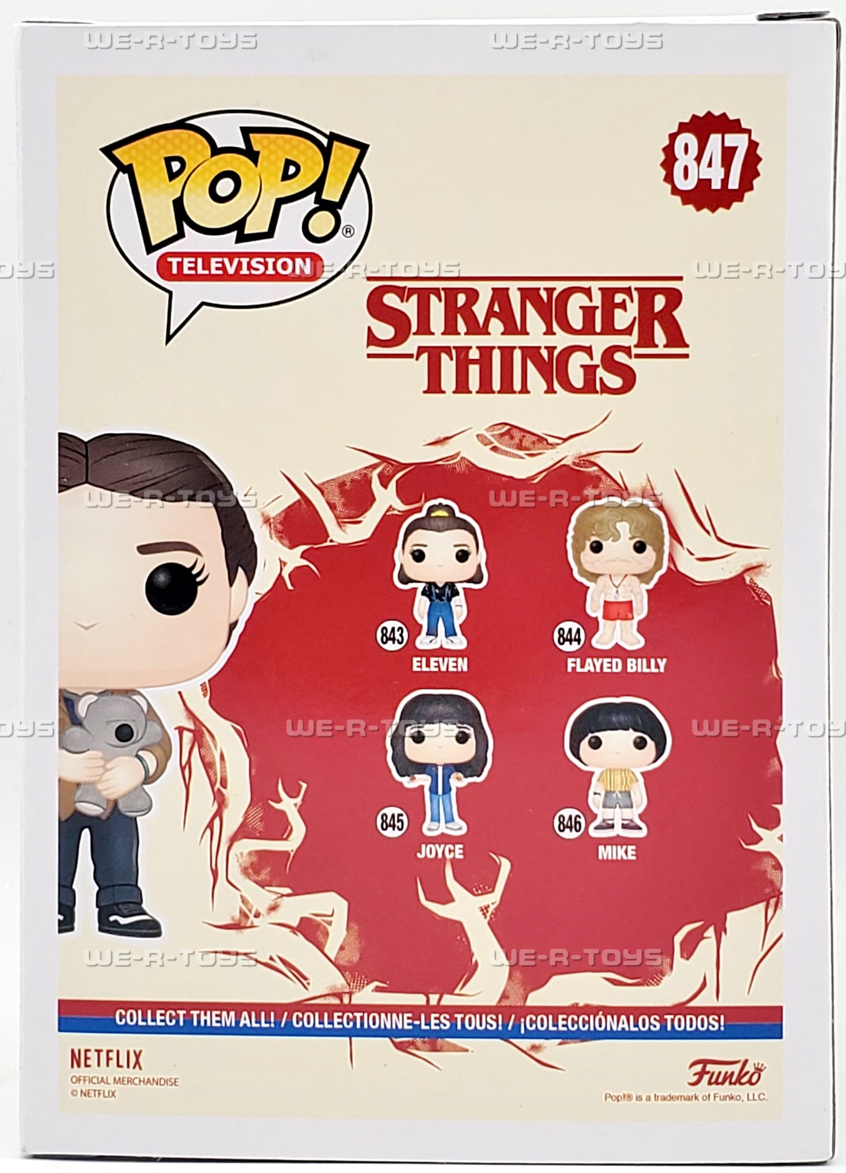 Stranger Things Funko POP! TV Eleven Vinyl Figure [Teddy Bear]