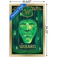 thumbnail image 3 of Wicked - The Wizard Wall Poster, 14.725" x 22.375" Framed, 3 of 5