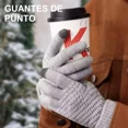 thumbnail image 3 of 4 Guantes De Invierno De Lana Tejido Touch Tablet Celular, 3 of 7