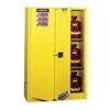 JUSTRITE 894580 Sure-Grip EX Flammable Safety Cabinet, 45 gal., Yellow