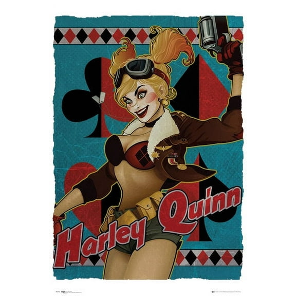 DC Comics Harley Quinn Bombshell Laminated Poster (24 x 36)